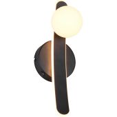 Trio  237970132-TR Wandlamp Napoli zwart 35cm