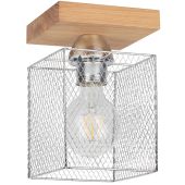 Spot BT-8175174 Plafondlamp Norman eik 14cm