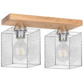 Spot BT-8175274 Plafondlamp Norman eik 35cm