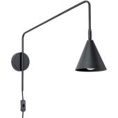 Soll SOL1697 Wandlamp Nox zwart 61cm