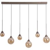 Searchlight SL-26301-6BZ Hanglamp Opus Lux champagne 113cm