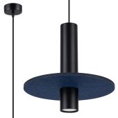 Soll SOL1884 Hanglamp Pelta blauw 30cm