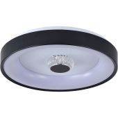 Searchlight SL-89735-38BK Plafonniere Polka zwart 39cm