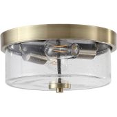 Searchlight SL-66210-2AB Plafondlamp Preston brons 33cm