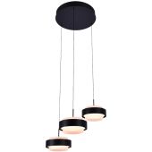 Freelight FR-H3533Z Hanglamp Puleggia zwart 35cm