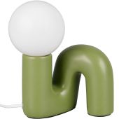 Trio  R56821015-TR Tafellamp Quinn groen 22cm