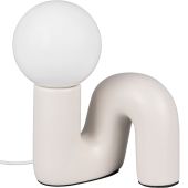 Trio  R56821076-TR Tafellamp Quinn grijs 22cm