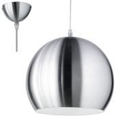 Trio  R30101007-TR-EOL Hanglamp Bobby staal 30cm