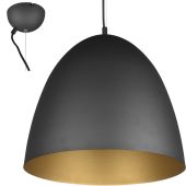 Trio  R30661980-TR Hanglamp Tilda zwart 40cm