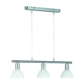 Trio  R335110307-TR Hanglamp Dallas staal 61cm