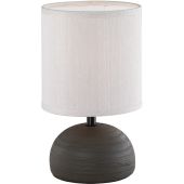 Trio  R50351026-TR Tafellamp Luci bruin 23cm