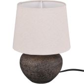 Trio  R50961844-TR Tafellamp Lou beige 25cm