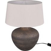 Trio  R50963844-TR Tafellamp Lou beige 46cm