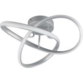 Trio  R62101187-TR Plafondlamp Meo grijs 40cm