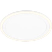 Trio  R64882101-TR Plafonniere Cora wit 33cm