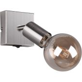 Trio  R80181707-TR Wandspot Vannes staal 13cm