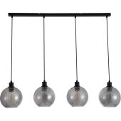 Searchlight SL-44520-4SM Hanglamp Radiance rookglas 110cm