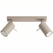 Soll SOL2154 Plafondlamp Ring taupe 30cm