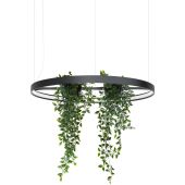 Thoro SOLTH.551 Hanglamp Rio Bio zwart 78cm