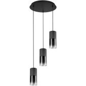 Trio  310630332-TR Hanglamp Robin zwart 37cm