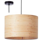 Brilliant 99490/76-BR Hanglamp Romm hout 35cm
