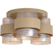 Searchlight SL-82345-3SA Plafondlamp Royal zand 42cm