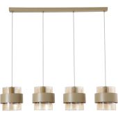 Searchlight SL-82434-4SA Hanglamp Royal zand 93cm