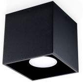 Soll SOL0022 Plafondlamp Quad zwart 10cm