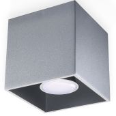 Soll SOL0024 Plafondlamp Quad grijs 10cm