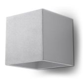 Soll SOL0058 Wandlamp Quad grijs 10cm