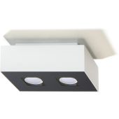 Soll SOL0067 Plafondlamp Mono wit 24cm