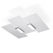 Soll SOL0198 Plafonniere Fabiano chroom 42cm