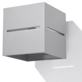 Soll SOL0205 Wandlamp Lobo grijs 10cm