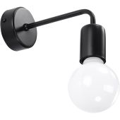 Soll SOL0306 Wandlamp Duomo zwart 14cm