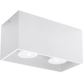 Soll SOL0380 Plafondlamp Quad wit 20cm