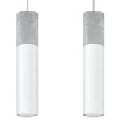 Soll SOL0648 Hanglamp Borgio wit 34cm