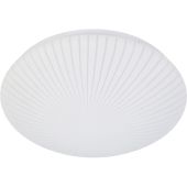 Searchlight SL-23381-30WH Plafonniere Stripy wit 30cm