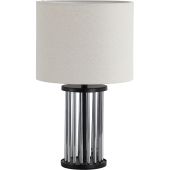 Searchlight SL-EU55623SM Tafellamp Swizzle zwart 40cm