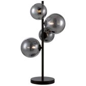 Freelight FR-T9104SMOKE Tafellamp Calcio zwart 50cm