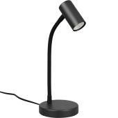 Trio  R56851032-TR Bureaulamp Taryn zwart 36cm