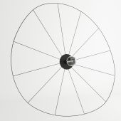 Thoro SOLTH.014CZ Wandlamp Eskola zwart 110cm