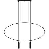 Thoro SOLTH.017CZ Hanglamp Holar zwart 131cm