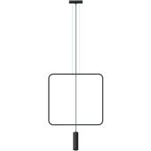 Thoro SOLTH.018CZ Hanglamp Rana zwart 61cm