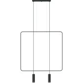 Thoro SOLTH.019CZ Hanglamp Rana zwart 100cm