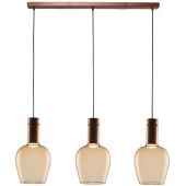 Freelight FR-H5303GD Hanglamp Toscana amber 100cm