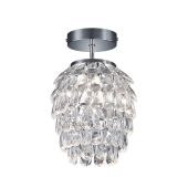 Trio  R60451006-TR Plafonnière Petty kristal 20cm