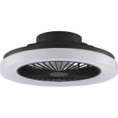 Brilliant G81345/06-BR Plafondventilator Varelo zwart 42cm