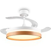 Trio  R69642101-TR Plafondventilator Volda wit 50cm