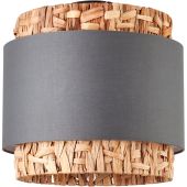 Brilliant 99828/22-BR Plafondlamp Waterlilly grijs 35cm