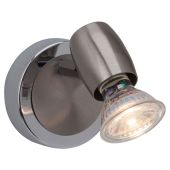 Brilliant G54810/77-BR Spot Wesley staal 8cm